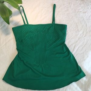 Max Studio Emerald Green Tank Top Size Small NWT